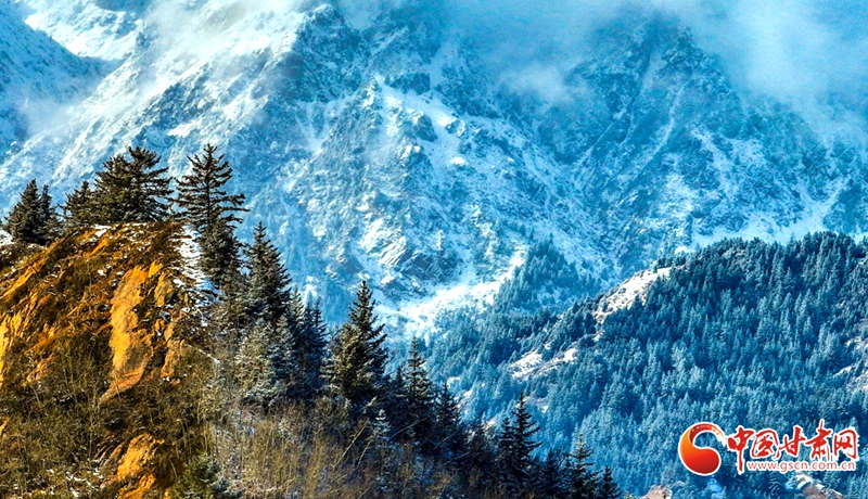隴拍客丨雪落祁連山 壯美入畫(huà)來(lái)